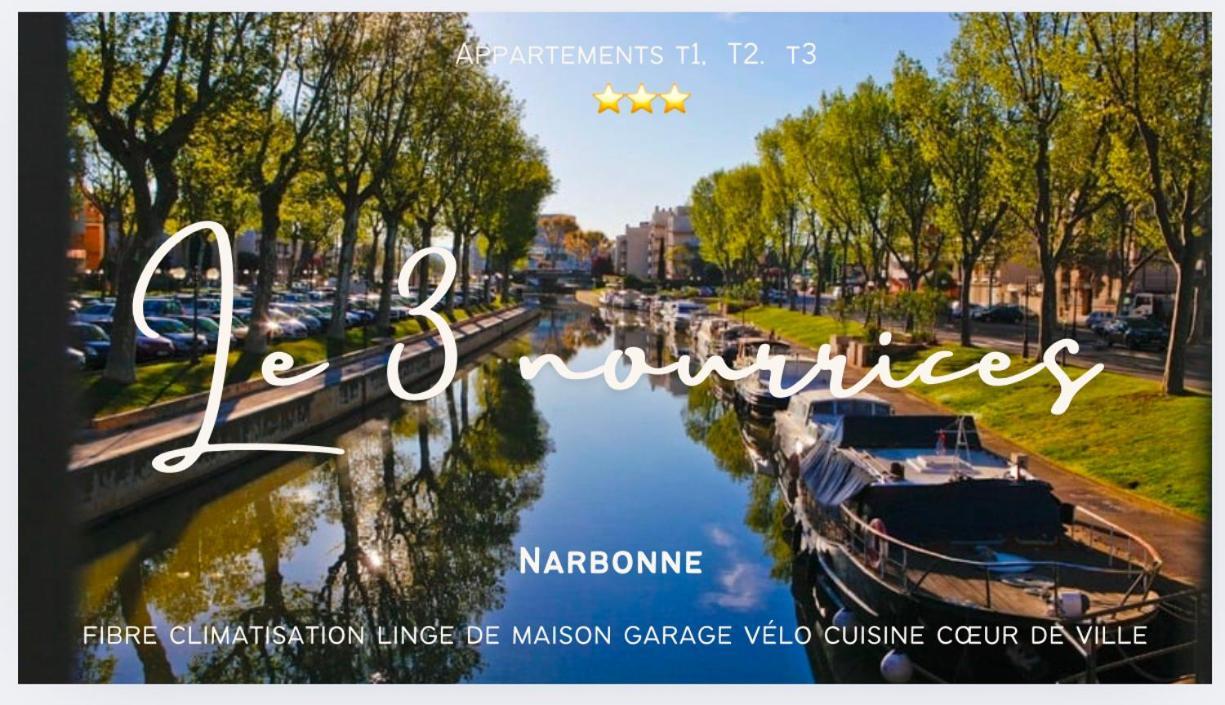 ナルボンヌLe Trois Nourricesアパートメント エクステリア 写真